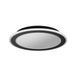 EGLO Macchioni Plafondlamp - LED - Ø 38 cm - Zwart|Wit - Instelbaar wit licht - Dimbaar