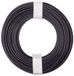 Donau Elektronik 175-011 Draad LiY 1 x 0.75 mm² Zwart 1 stuk(s)