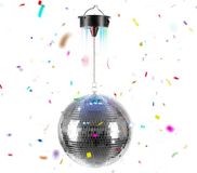 Merkloos Discobal - 20 cm - met motor en led-licht