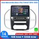 Awesafe Autoradio - 10.1 Inch IPS Scherm - Convient pour Mercedes Benz Vito 3 W447 2014 à 2022 - Carplay sans fil & Android auto - RAM 1GB + ROM 32GB - Écran radio avec navigation