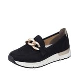 Rieker dames 58944 slippers, zwart, 41 EU