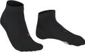 FALKE PL4 Short anti-blaar katoen functioneel materiaal paddelsokken dames zwart - maat 35-36
