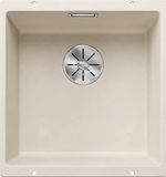 BLANCO SUBLINE 400-U Granieten gootsteen van Silgraniet zacht wit