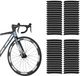 Autocollants réfléchissants pour vélo, set de 64 pièces pour jantes de 26-29 pouces