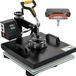 Merkloos Warmte Persmachine - 2-in-1 Sublimatiepers - 1500W - LCD Display