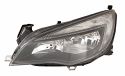 TarosTrade 37-6000-L-52974 koplamp elektrisch zwart met motor links
