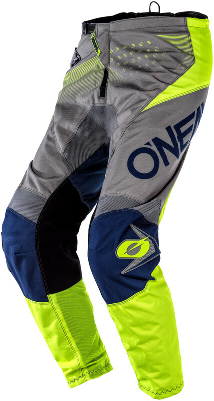 O'Neal Element Broek Heren, factor-gray/blue/neon yellow