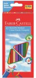 Faber-Castell Kleurpotloden - Driekantig - Kartonnen Etui á 12 stuks