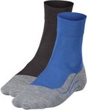 FALKE Sportsokken blauw / grijs / zwart