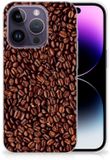 B2Ctelecom Apple iPhone 14 Pro Siliconen Case Koffiebonen