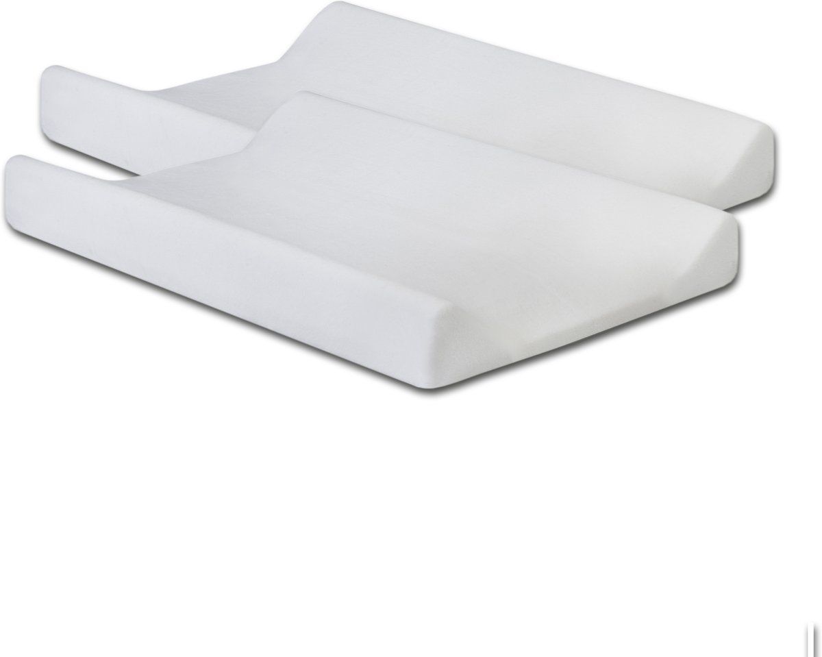Little Lemonade Waskussenhoes badstof 50x70cm white (2pack)