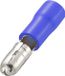 Orbit Electronic Ronde connector - Kabelschoen - mannelijk - 1.5-2.5mm² - Blauw - 25 stuks