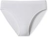 SCHIESSER Pure Rib slip dames wit