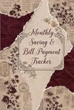 Monthly Savings & Bill Payment Tracker