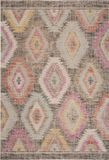 Safavieh Bright & Modern Indoor/Outdoor Geweven Vloerkleed, Montage Collectie, MTG212, in Grijs & Multi, 122 X 183 cm