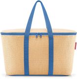 Reisenthel Coolerbag Koeltas van hoogwaardig polyesterweefsel, ideaal voor picknick, winkelen en onderweg, raffia blue, Regular, koeltas