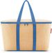 Reisenthel Coolerbag Koeltas van hoogwaardig polyesterweefsel, ideaal voor picknick, winkelen en onderweg, raffia blue, Regular, koeltas