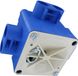 Busch-Jaeger ABB - Centraaldoos - Hafobox - 55mm - 5/8inch - Incl. Deksel - Blauw