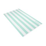 Vossen Serviette de plage Vossen signature azure 100x180