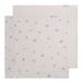 Baby's Only Tissu hydrophile Tender - Langes pour bébé - Couverture d'emmaillotage - Mousseline - Linen/Clover - 115x115 cm - 2-pack