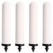 Filtres à eau en céramique, 10 pouces, 4 pièces, pour utilisation dans des systèmes de filtres à seau