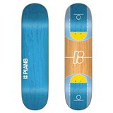 Plan B Ball Court Blue Deck Chassis, volwassenen, uniseks, meerkleurig (meerkleurig), eenheidsmaat