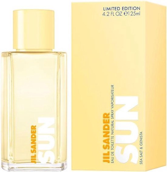 Jil Sander Sun Sea Salt & Genista Limited Edition Eau De Toilette (edt) 125ml 125 ml