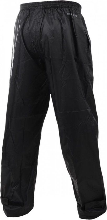 Mac in a Sac Unisex Regenbroek - 100% waterdicht - Zwart - Maat 5-7 jaar