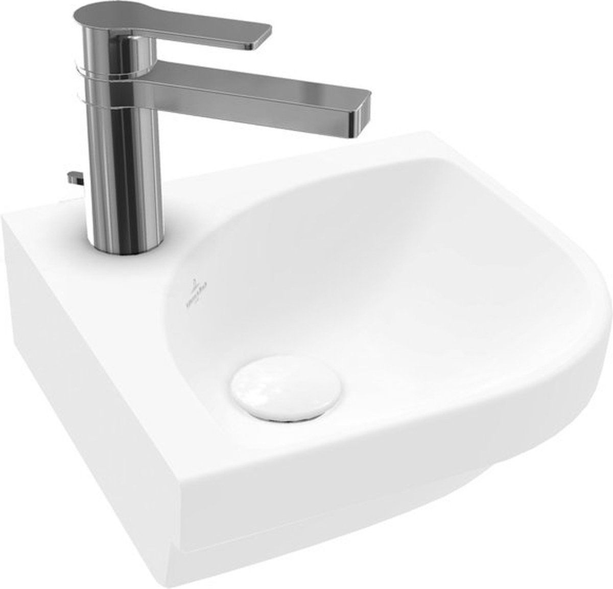 Villeroy & Boch Subway 3.0 Hoekfontein 32cm Ceramic+ Stone White