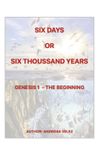 One Libri GmbH Six Days or One Thousand Years- One Day or One Thousand Years