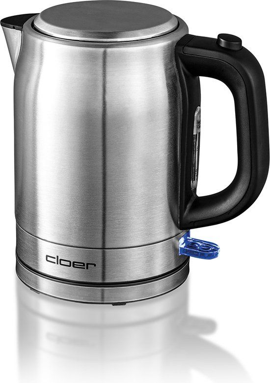 Cloer 4519 Waterkoker - 1L - 2200W - Zilver