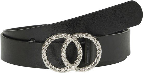 VERO MODA VMDITTE COATED BELT - Dames - Riemen - Black