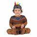 My Other Me Kostuum Bruin Native American 2 Delen - 7-12 Maanden