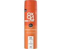 8 x 4 Deospray Men - Dynamic Energy - Deodorant - Energieke & Frisse Geur - 150 ml