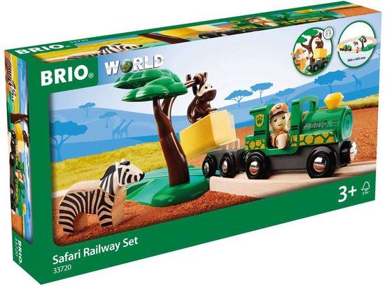 Brio Safari Railway Set - 53.033.720