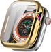 By Qubix Qubix Apple Watch TPU Case - Goud - 46mm