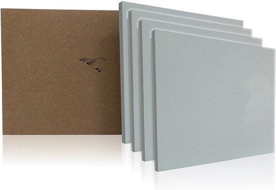 MusPaneel-Art MusPaneel Silver-line 25x25 cm 4-pack