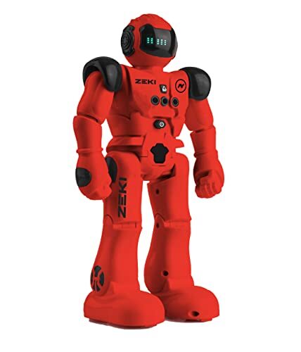 FJNinco NBots - Zeki, draadloze robot met meerdere vermogensniveaus, demo-functie, programmeermodus, ando, patina, dansen, met muziek en volumeregeling en ooglichten - NBOTS (NT10052)