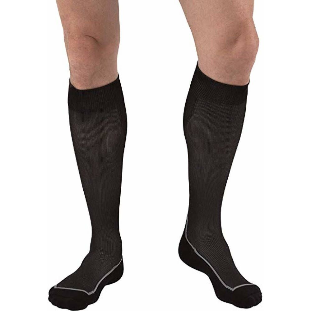 Jobst® Sport Compressiekousen 15-20 AD Zwart Large 1 paar