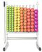 Olive rack for dumbbells silver