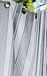 Linder 513/BG/375FR/145 gordijn met oogjes, polyester/katoen, 145 x 265 cm, wit/grijs