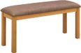vidaXL Banc de salle à manger 95 x 32 x 45 cm Chêne massif Gris