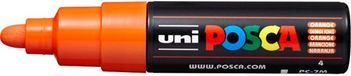 Uni Posca PC-7M - Kleur Oranje - 4.5â€“5.5 mm Breed Rond