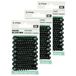 Benson Care Telefoonkabel elastiekjes - set 24x - zwart - zonder metaal - D5 cm