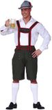 Fiestas Guirca Lederhose Tyrolean Zwart/ Rood Maat L (52-54)