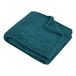 STOF Plaid Columbia 130 x 160 cm Petrol Polyester