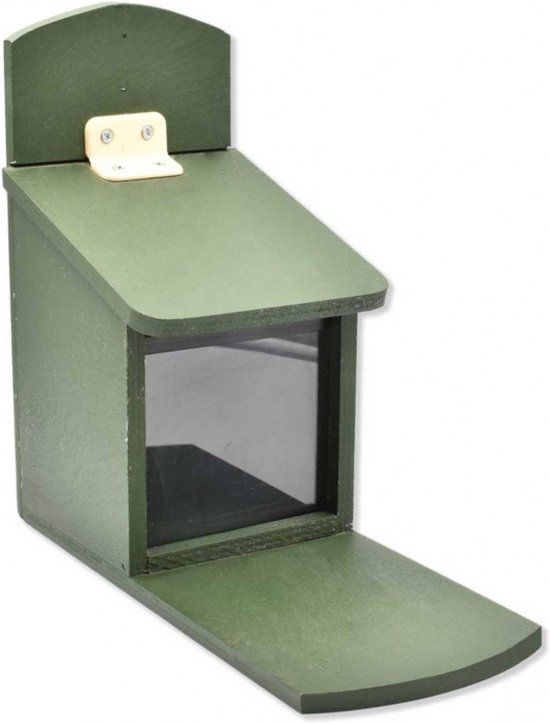 Wildbird Eekhoorn Voederhuis Tofino - Groen - 29x12x25 cm - Hout