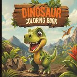 Adult Dinosaurs Adult Coloring Book