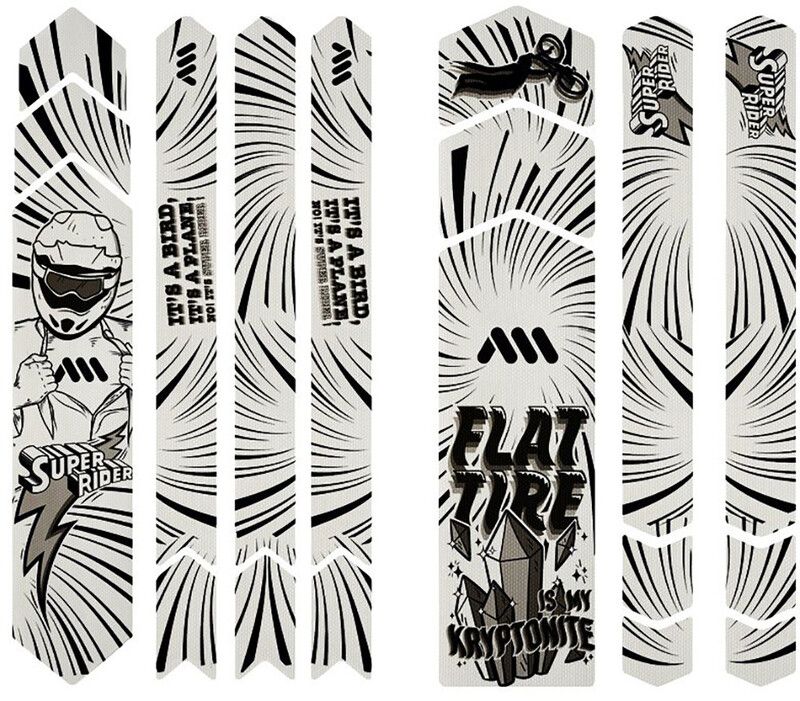 All Mountain Style Full Frame Protection Kit - Super Rider Black - 18 Pieces