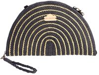 Don Algodon Aveiro Schoudertas Dames - Zwart - Strandtas/Zomertas/Basttas - Handgemaakt